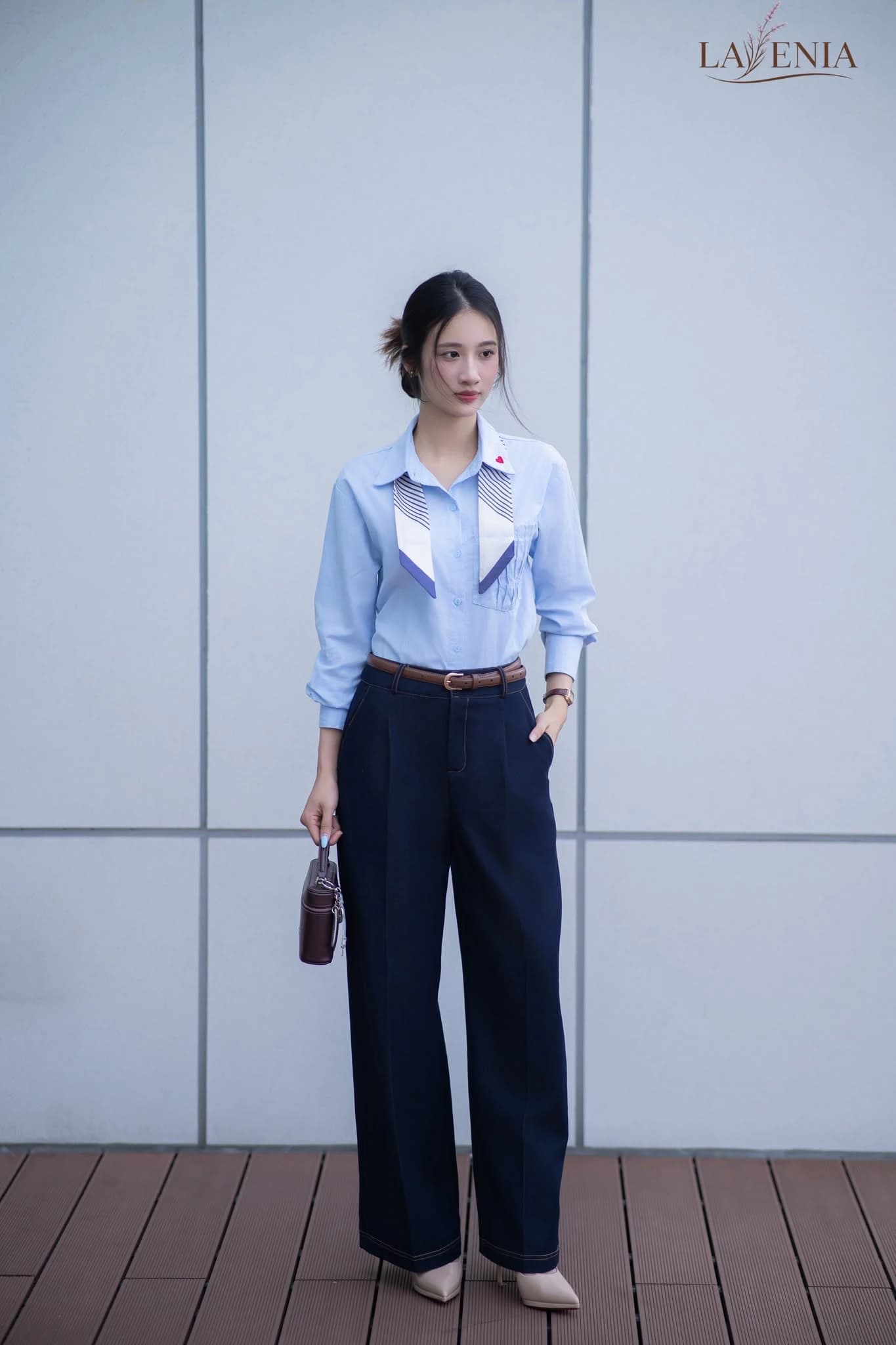 Jean suông mix cả tủ đồ